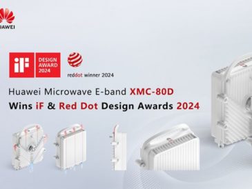 Huawei Microwave 2T E-band XMC-80D gana los premios de diseño iF y Red Dot 2024