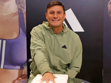 Javier Zanetti llegó a Lima para visitar el corner más moderno de adidas en Perú