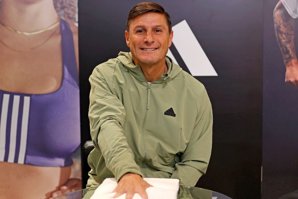 Javier Zanetti llegó a Lima para visitar el corner más moderno de adidas en Perú