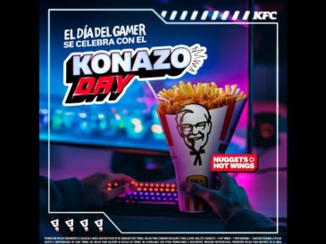 KFC presenta Konazo Day: la combinación perfecta para celebrar el día del gamer