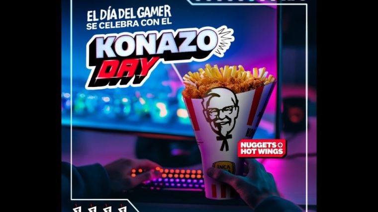 KFC presenta Konazo Day: la combinación perfecta para celebrar el día del gamer