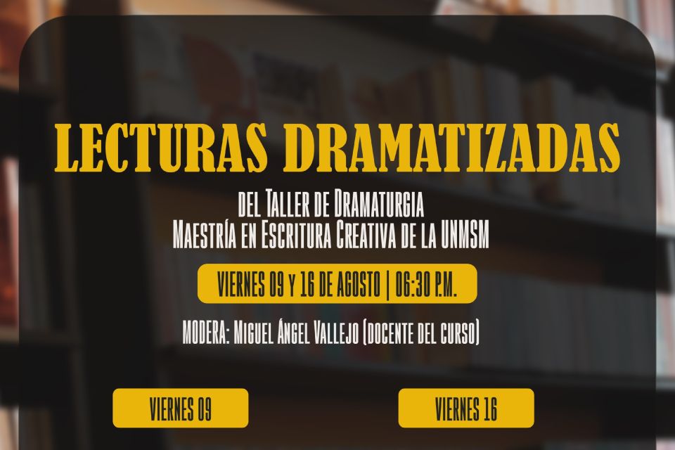 Lecturas dramatizadas del Taller