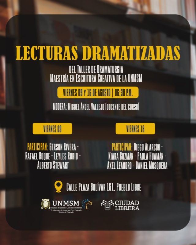 Lecturas dramatizadas del Taller