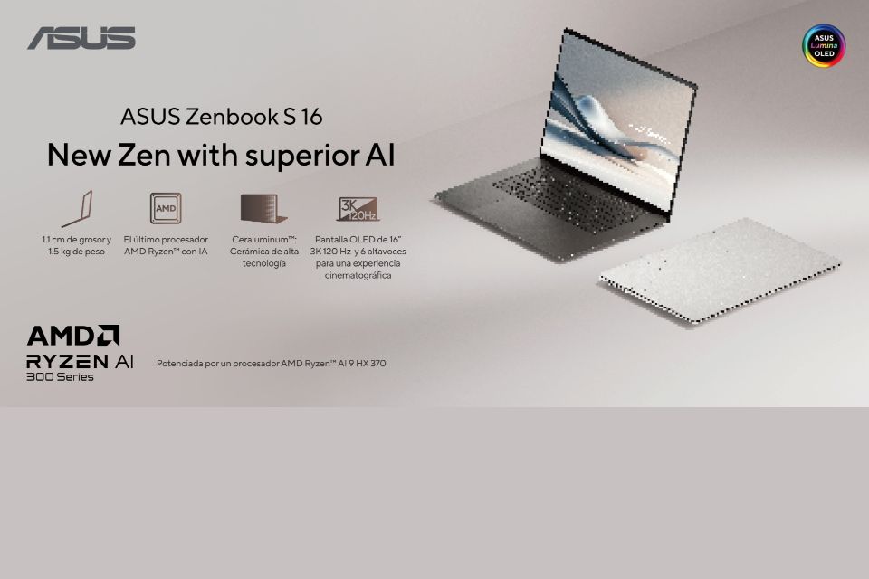 ASUS Lanza en Perú la nueva Zenbook S 16