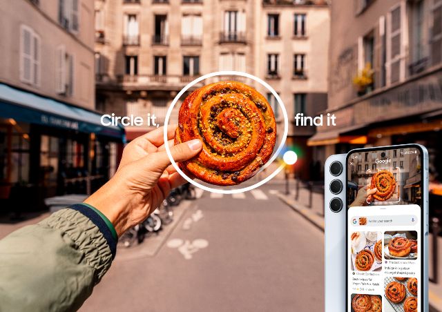 Samsung lleva la función Circle to Search