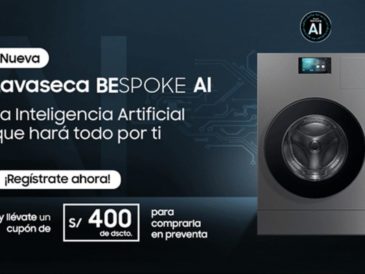 Lavaseca Bespoke AI de Samsung