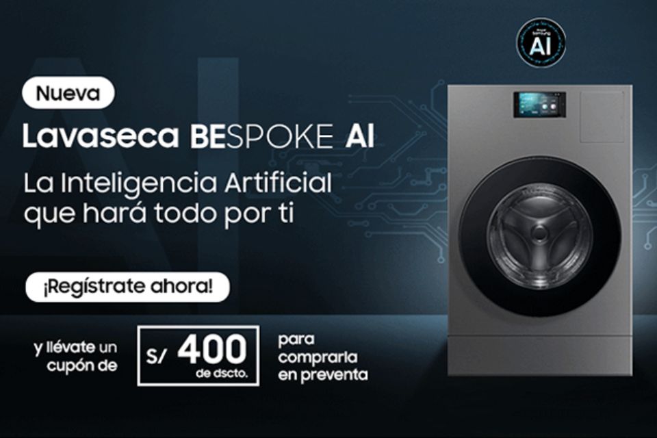 Lavaseca Bespoke AI de Samsung