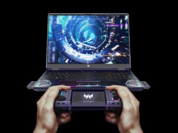 Innovador concepto de laptop gaming