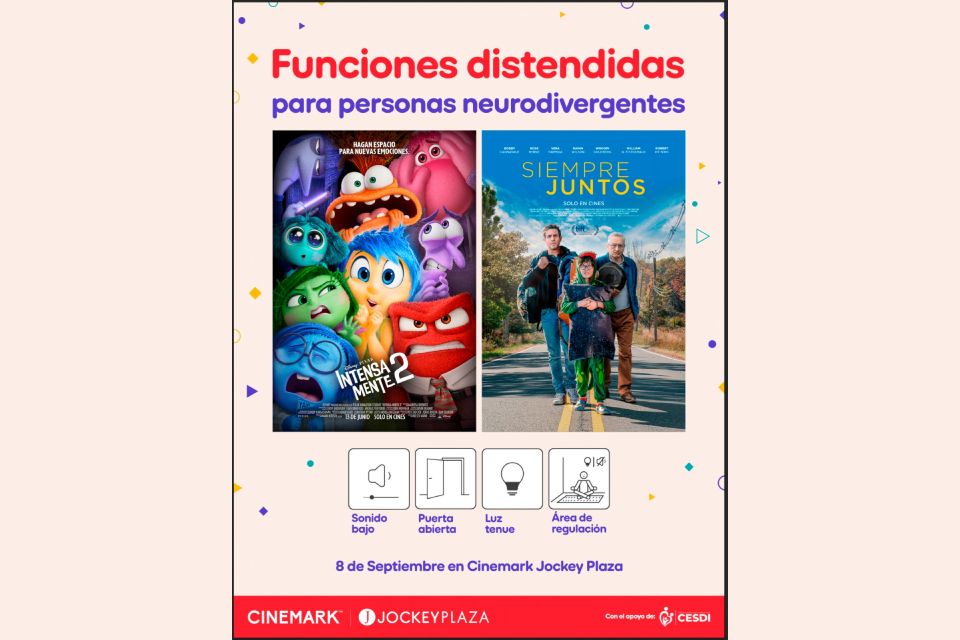 Jockey Plaza y Cinemark presentan