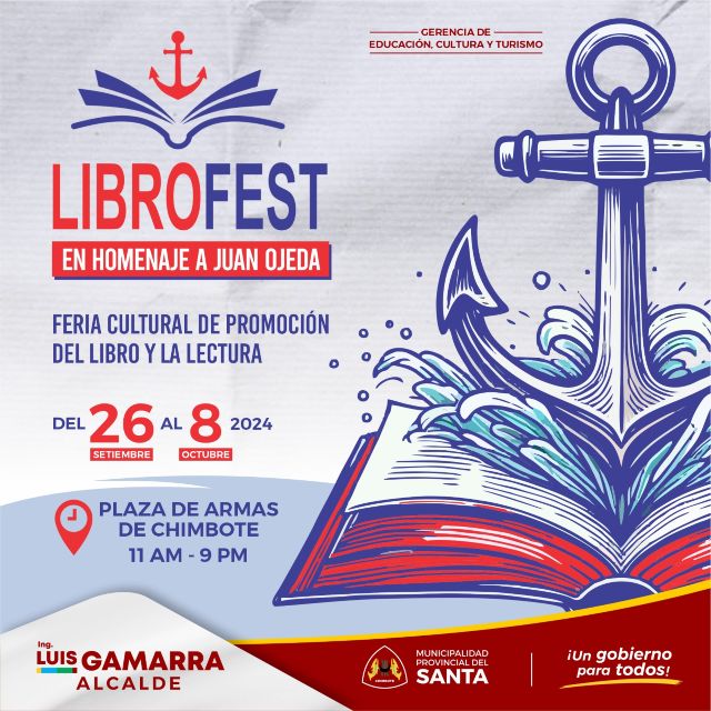 ESCRITORES INTERNACIONALES EN EL LIBROFEST DE CHIMBOTE