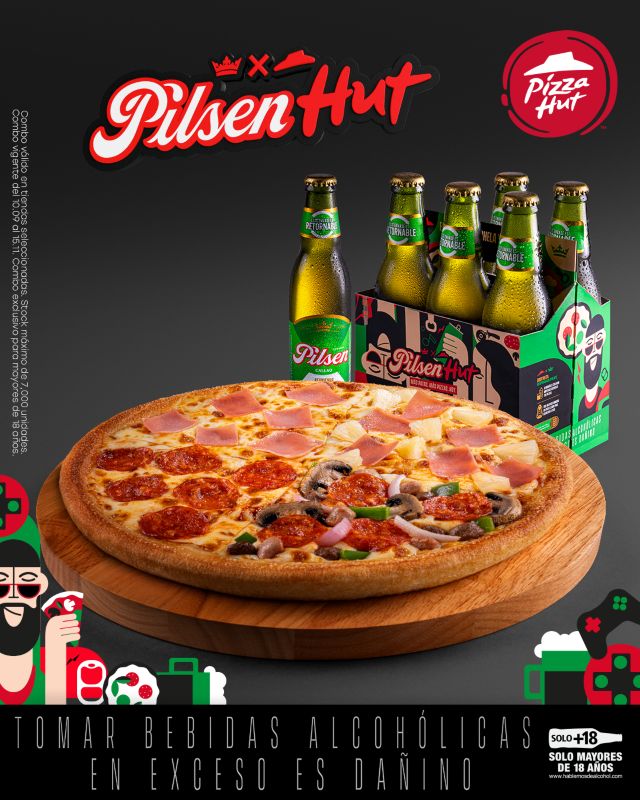 Pilsenhut: La innovadora alianza entre Pilsen Callao y Pizza Hut para disfrutar de más momentos entre patas