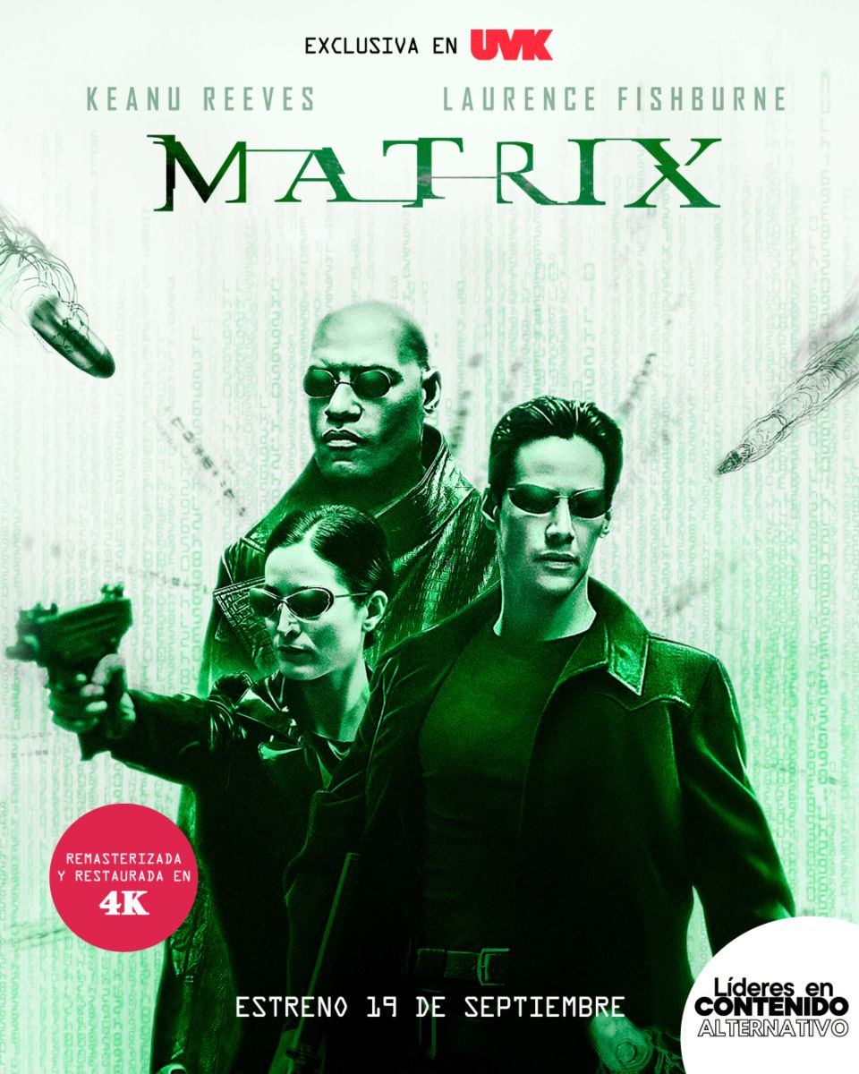 Matrix regresa al cine restaurada 