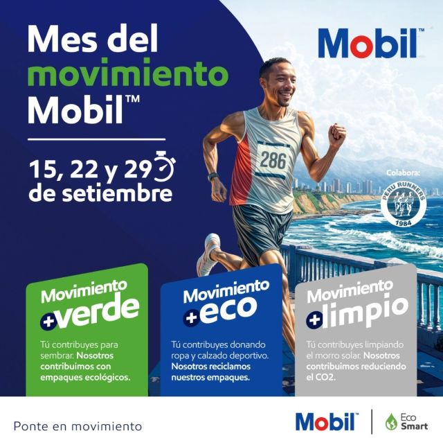 Lubricantes Mobil celebra el Mes del Movimiento 