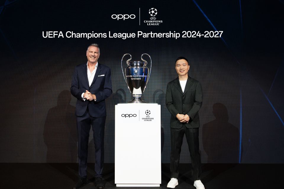 OPPO renueva su alianza con la UEFA por las próximas tres temporadas