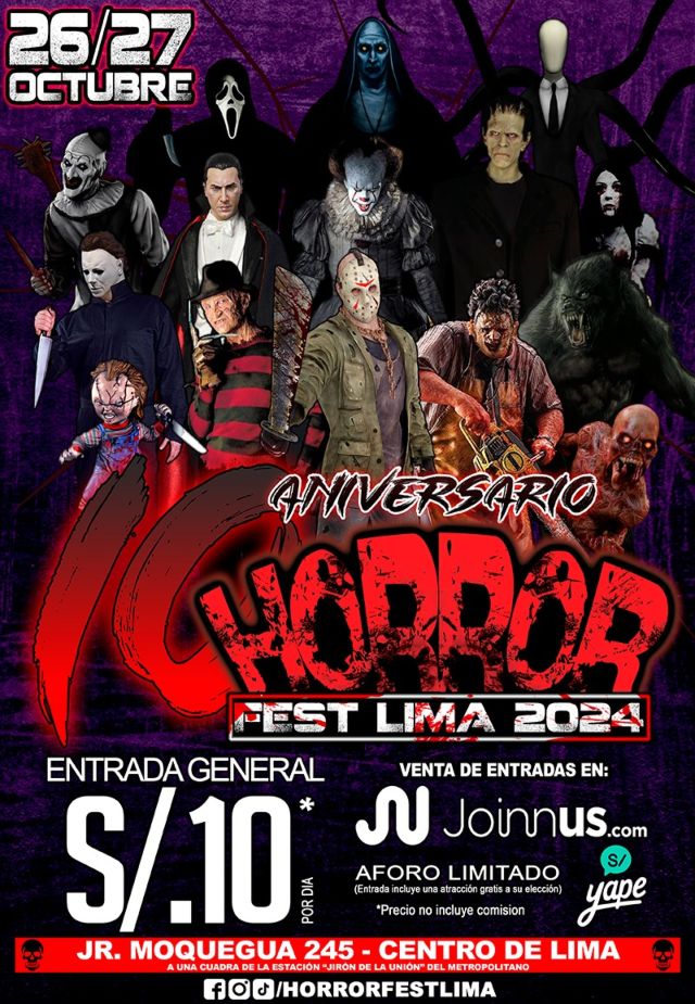 Horror Fest Lima 2024 Celebra