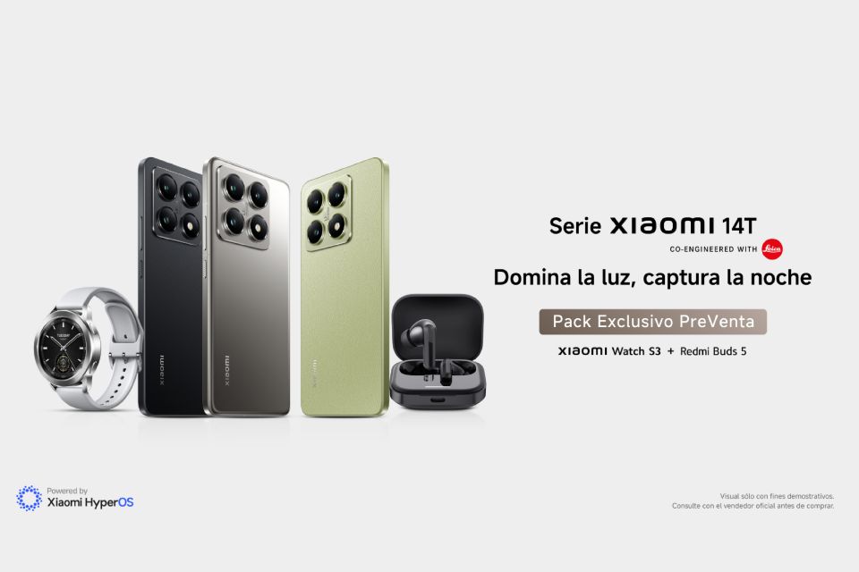 Xiaomi anunció la preventa de la nueva Serie Xiaomi 14T en Perú