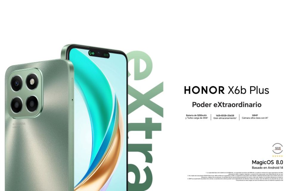 el HONOR X6b Plus