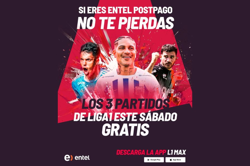 fútbol peruano llega a Entel