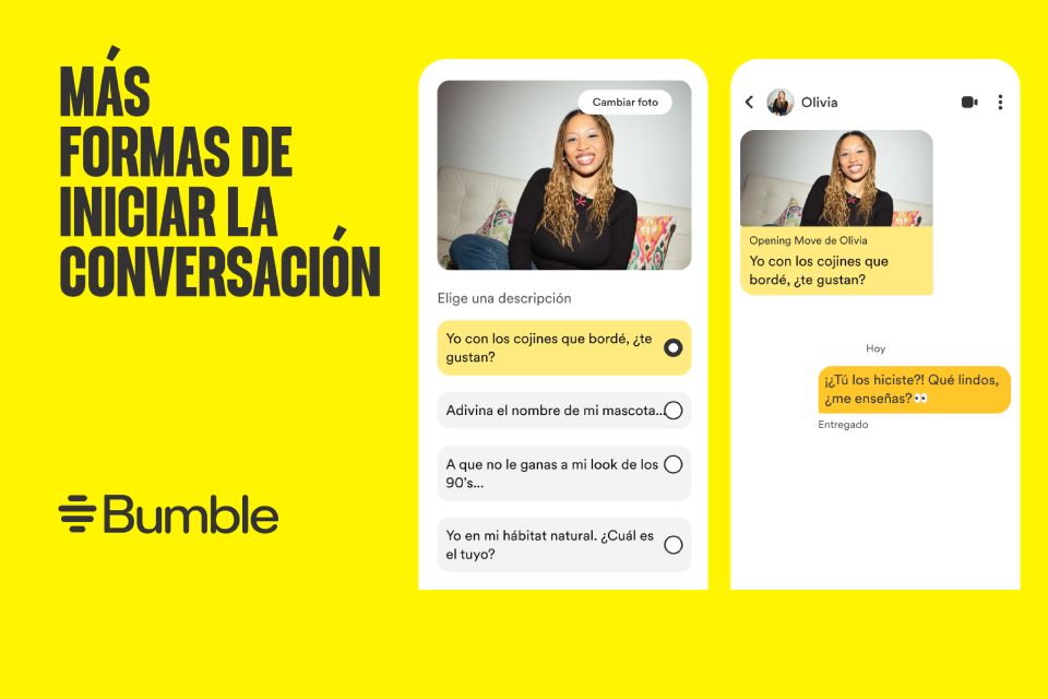 Bumble presenta un conjunto de nuevas funciones