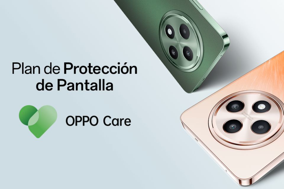 Cuida tu Reno12 F con OPPO Care