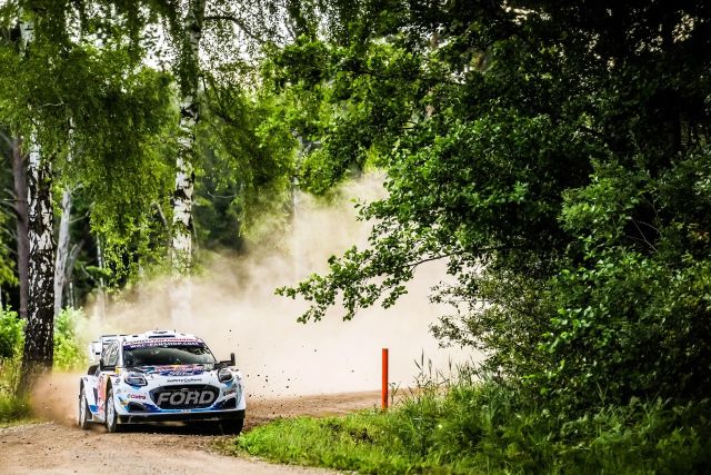 Ford compitió en el Campeonato Mundial de Rally 