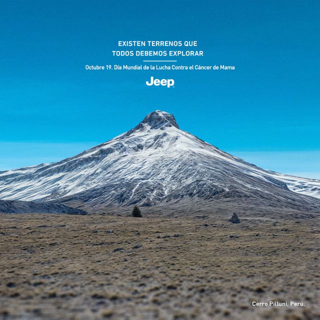 Jeep lanza la campaña “Terrenos que debemos explorar” contra el cáncer de mama