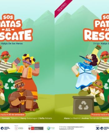 “SOS Patas al rescate”: ¡Canto, danza, teatro y reciclaje!