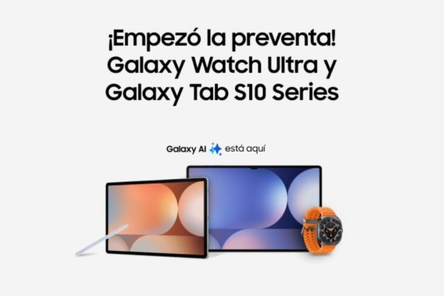 Samsung Perú anuncia el inicio de la preventa de la Galaxy Tab S10 Series y Galaxy Watch Ultra