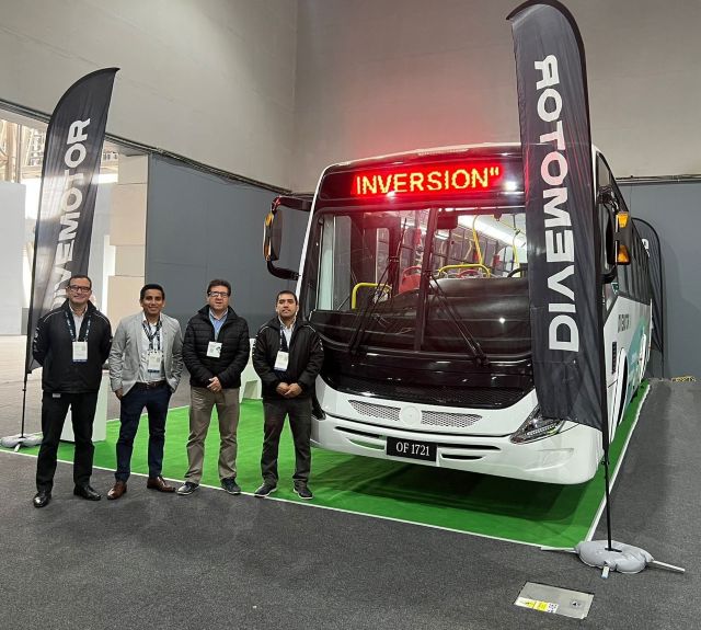 Divemotor Lanza el Innovador Bus a GNV para el Transporte Urbano de Lima