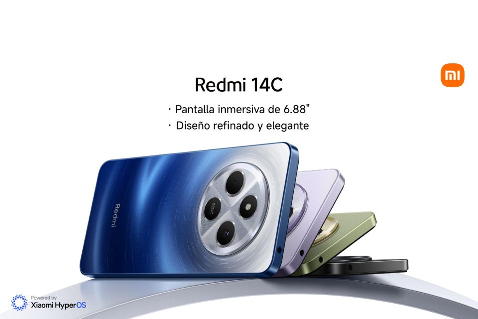 Xiaomi presenta el smartphone Redmi 14C