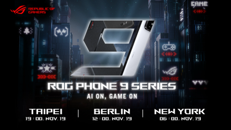 ASUS Republic of Gamers anuncia la fecha de lanzamiento de la serie ROG Phone 9