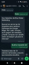 ofertas de empleo falsas que circulan por WhatsApp