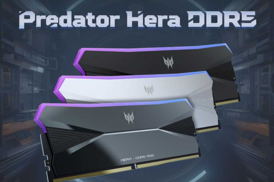 BIWIN lanzó memoria Predator Hera DDR5 RGB