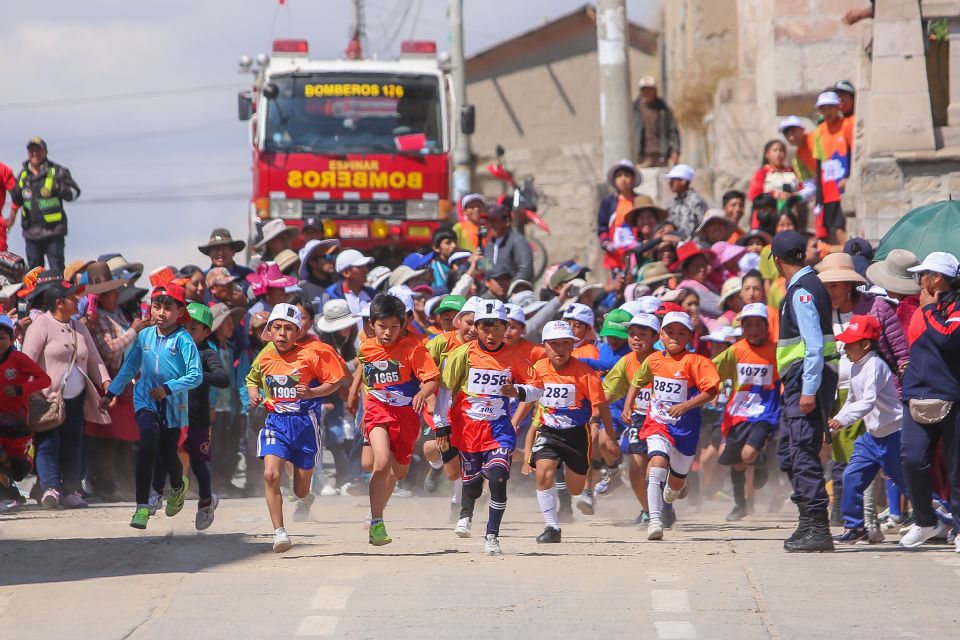 CARRERA PEDESTRE MÁS ALTA DEL PERÚ