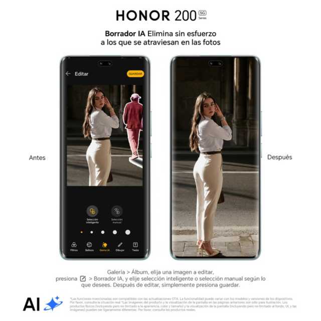 HONOR 200 Series: fotografía con IA