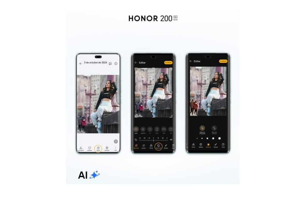 HONOR 200 Series: fotografía con IA