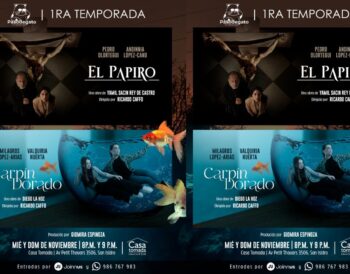 Paso de Gato presenta “El papiro” y “Carpín dorado”