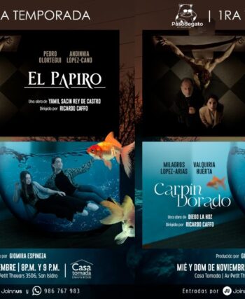 Paso de Gato presenta “El papiro” y “Carpín dorado”