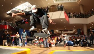 Skaters peruanos deslumbran en el escenario