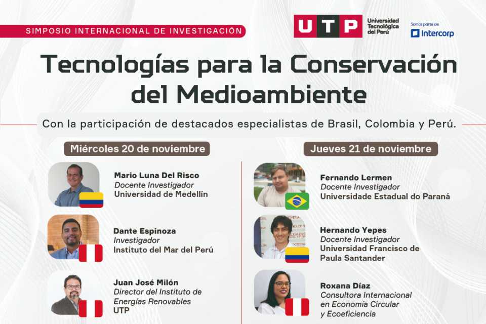 UTP organiza Simposio Internacional de Investigación