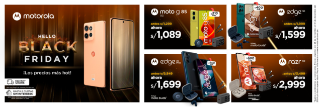 Black Friday en Motorola