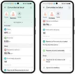 Huawei te permite estar atento de la salud de tus familiares