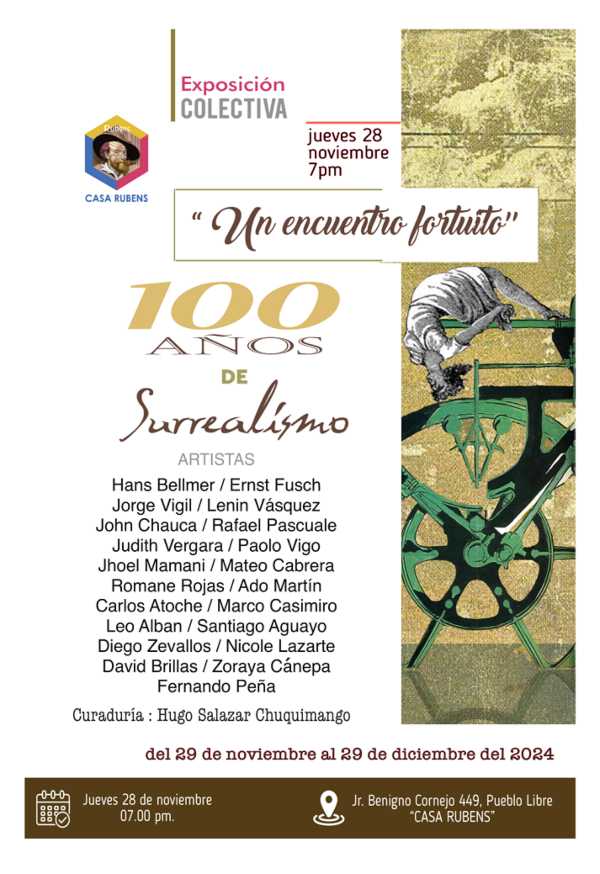 Exposición por los 100 años del Surrealismo