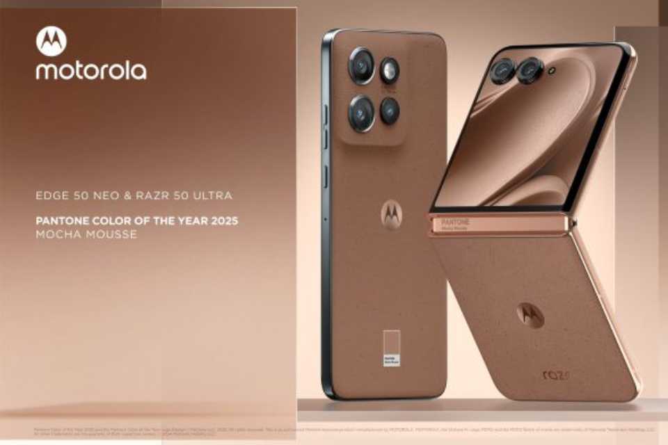 Motorola crea smartphones en el color del año 2025