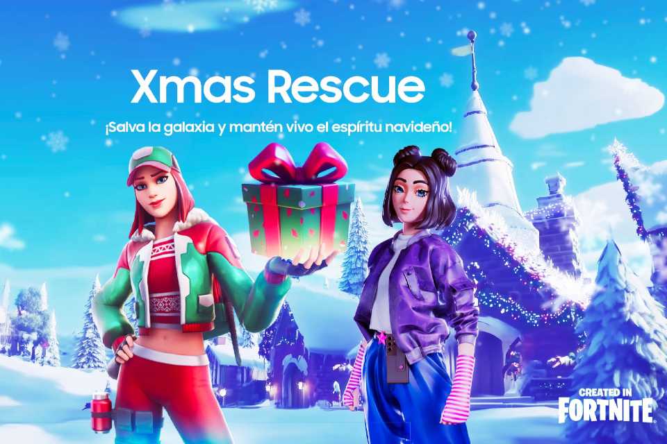 Samsung lleva el espíritu navideño a Fortnite