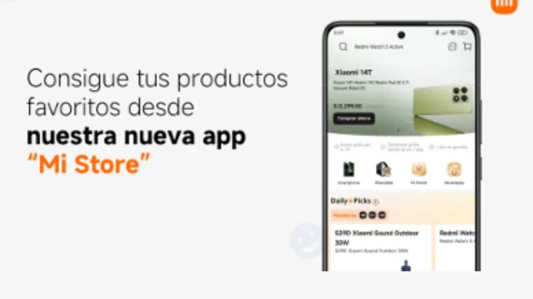 Xiaomi lanza su nueva app "Mi Store"