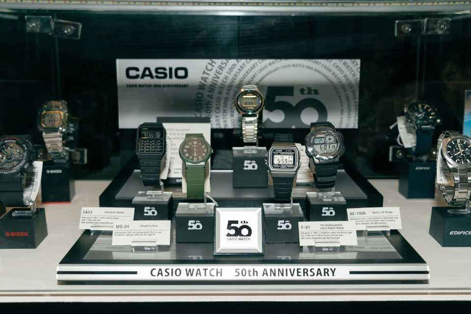 primer reloj digital de Casio