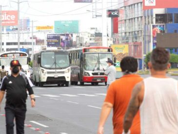 El transporte público