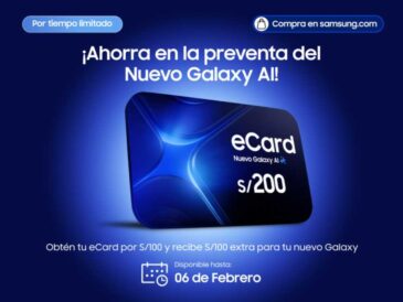 Galaxy AI eCard: ¡Aprovecha la preventa del Nuevo Galaxy AI y ahorra al máximo!