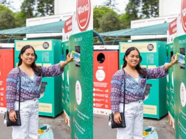 Residuos reciclados durante fin de año